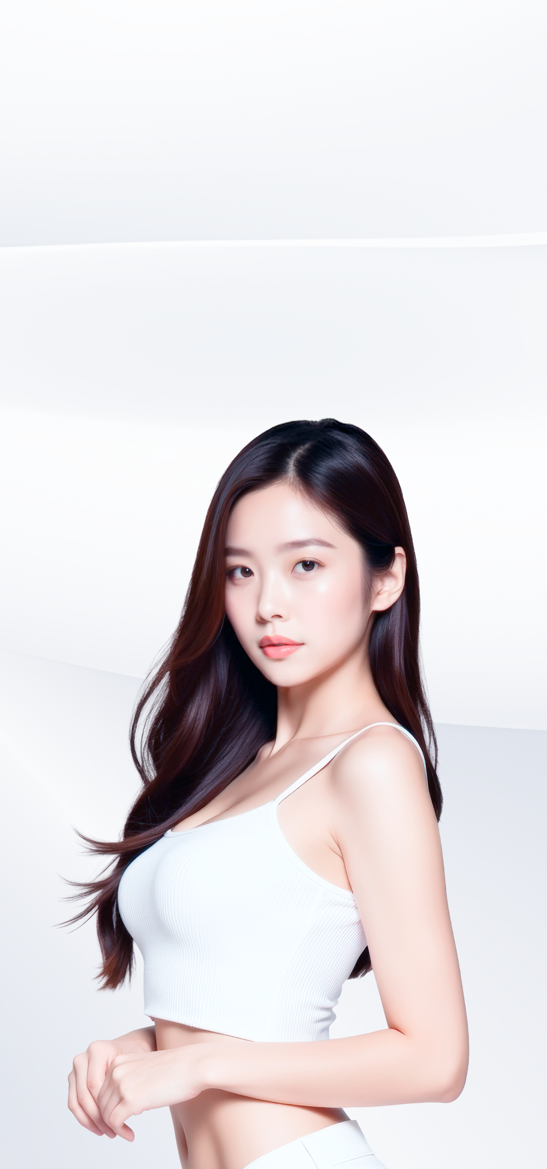 model representing lienjang's fat dissolving injections