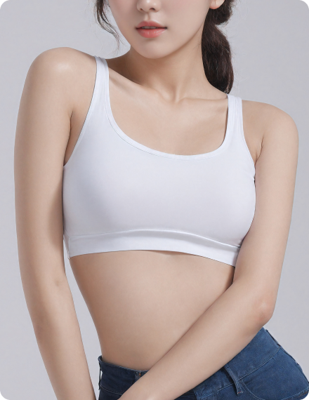 model representing body fat-dissolving injections