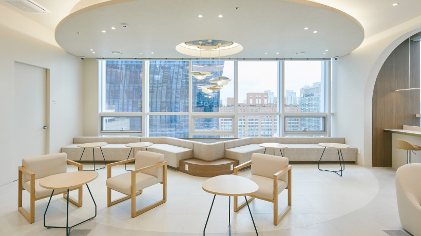 Lienjang Gangnam Korean Consultation and Reception Waiting Area