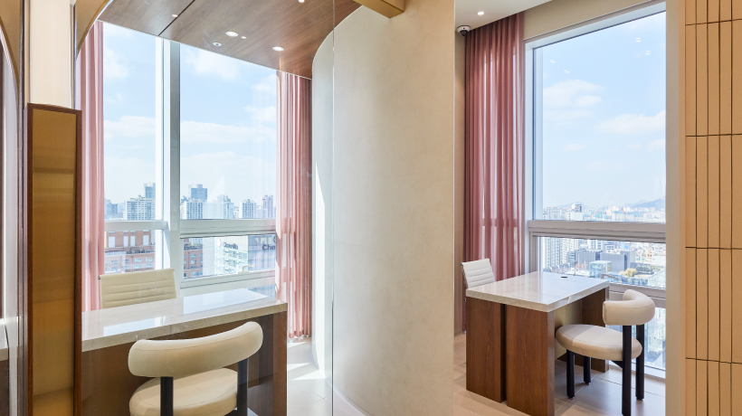 Lienjang Gangnam Global Consultation and Reception Waiting Area