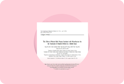 clinical research paper for liencell stem cell growth factor iv drip