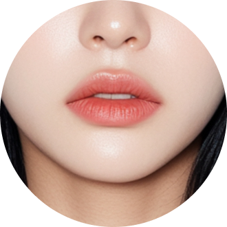 image of downturned lips