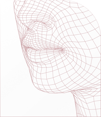 diagram of lips representing natural results