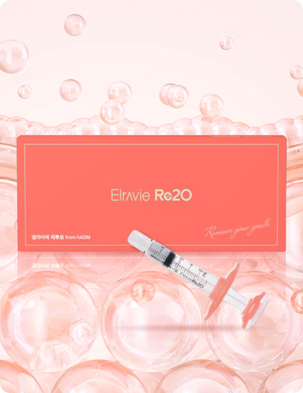box and syringe of Elravie Re2O