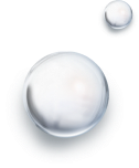droplets representing stem cell growth factors