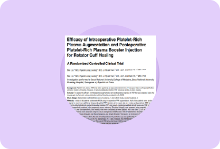 clinical document showing effectiveness of stem cell growth factor skin injections