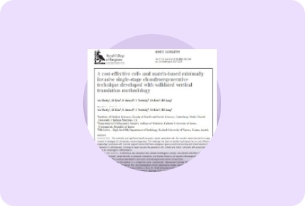 clinical document showing effectiveness of stem cell growth factor skin injections