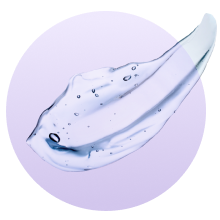 gel representing hydrating hyaluronic acid