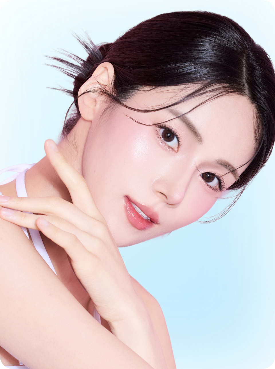 model representing body fat-dissolving injections