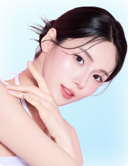 model representing body fat-dissolving injections