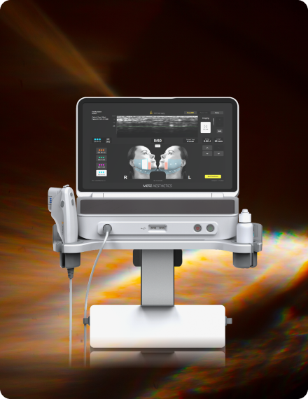 Introduction image of the upgraded Ultherapy Prime lifting
